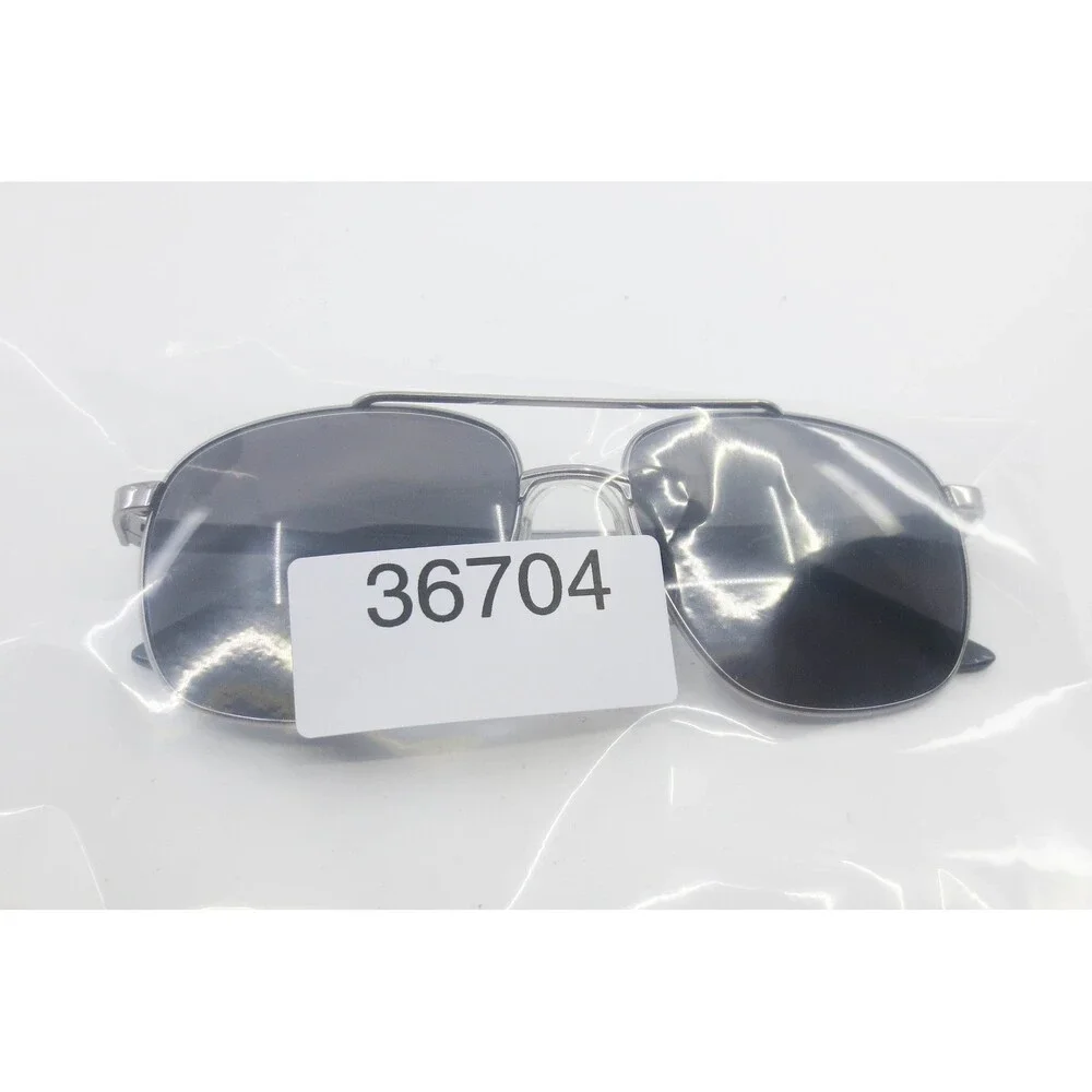 Marchon NYC M-Jonathan 2 141 Gunmetal Aviator Eyeglasses Frames 56-16-140 Mens